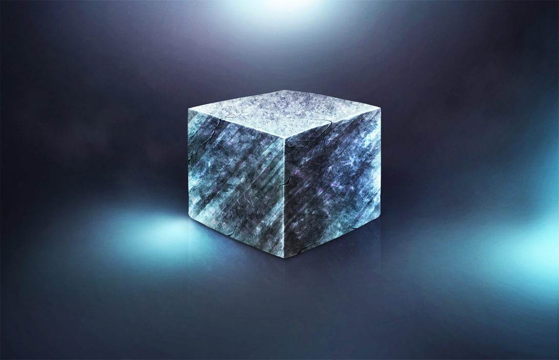 Куб в природе